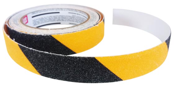 Protiskluzová samolepicí páska 25mm/5m - žluto/černá MAGG 0390-320525