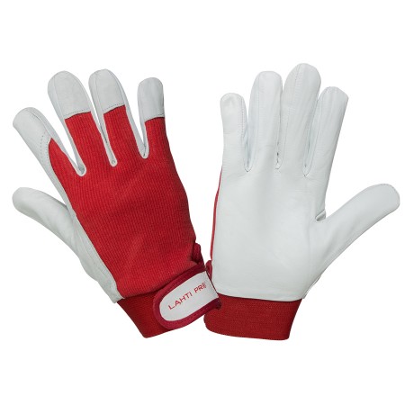 LAHTI PRO - RED pracovní rukavice kozinková useň - velikost 9 … PROFIX sp. z o.o. L270209K