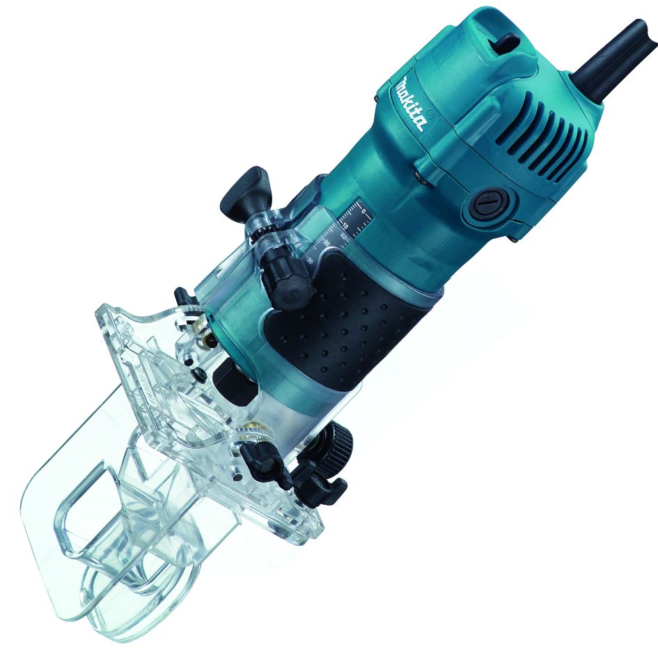 Jednoruční frézka 6mm,530W Makita 3710