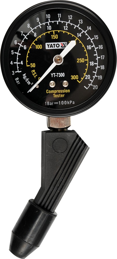 Měřící přístroj kompresního tlaku (plast) Yato YT-7300
