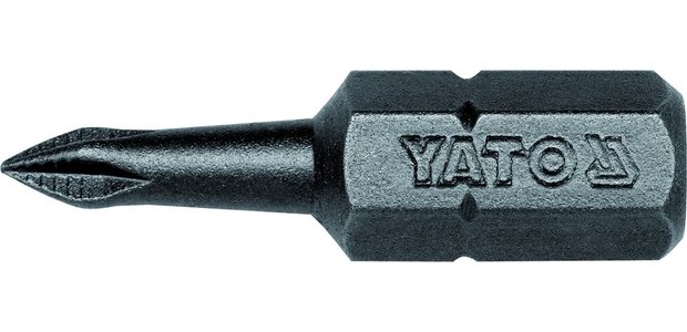 Bit křížový 1/4" PH0 x 25 mm 50 ks Yato YT-7806