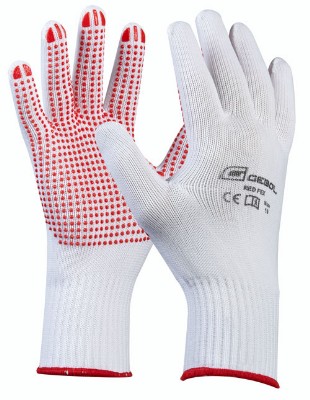 GEBOL - RED FEX pletené rukavice s nopkami - velikost 10 … GEBOL 709253