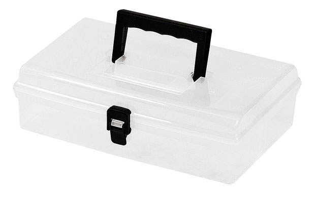 TOOD - Plastový kufr 12" 300x200x90mm - transparentní TOOD TO312