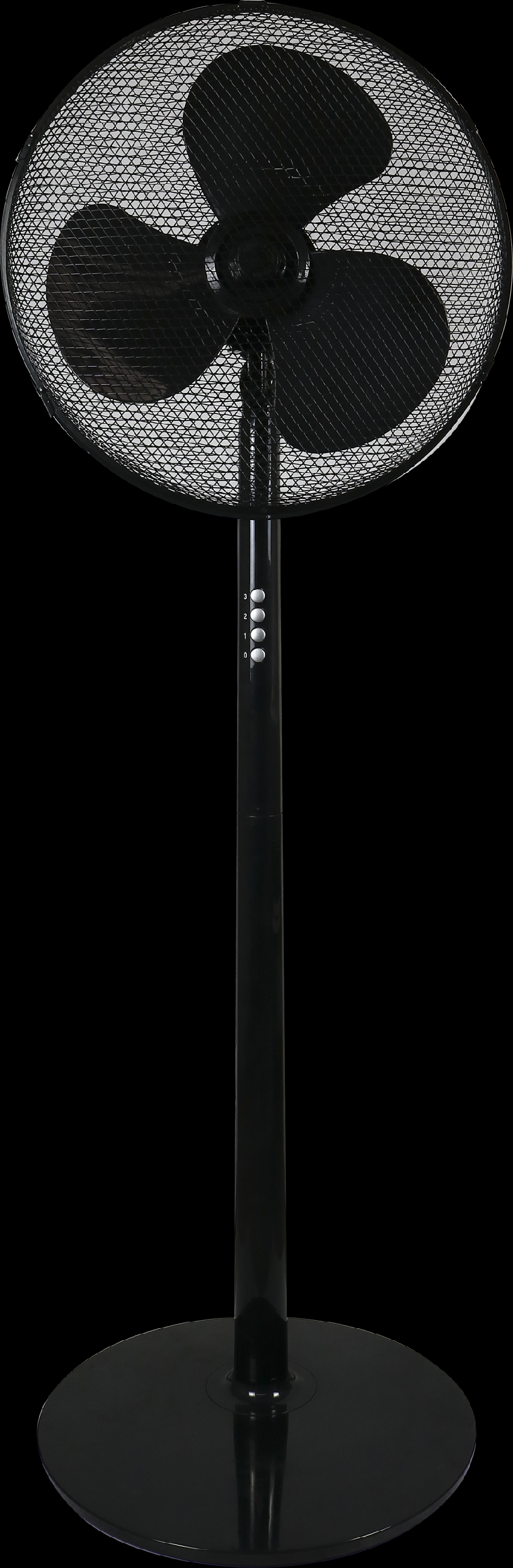 Stojanový ventilátor 16"", černý 40W DEDRA DA-1610B