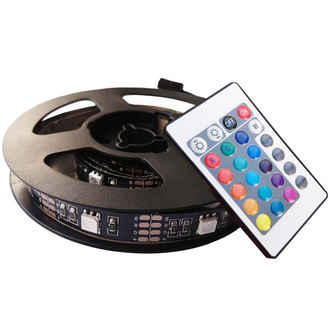 LED TV STRIP vč. USB adpt.,60cm,IP20,RGB DX-LEDTV-RGB