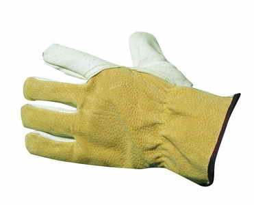 Celokožené zimní pracovní rukavice, velikost 9 CERVA GROUP a. s. HERON WINTER09