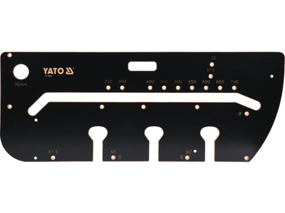 Šablona pro spojování kuchyňských desek 700 mm Yato YT-70890