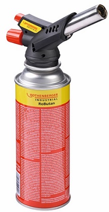 Rothenberger - Sada RS 220 - plynový hořák +1x RoButan plynové kartuše ROTHENBERGER INDUSTRIAL 1000004120