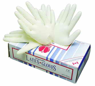 Jednorázové latexové rukavice LOON, velikost L - 100 ks CERVA GROUP a. s. LOON-L