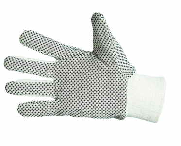 Bavlněné rukavice s PVC terčíky, velikost 10 CERVA GROUP a. s. OSPREY