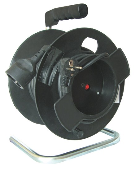 Prodlužovací kabel na bubnu 50m, 1x zásuvka Solight PB12 + Dárek, servis bez starostí v hodnotě 300Kč