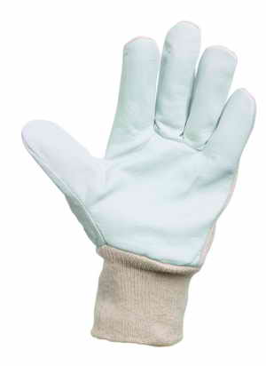 Pracovní kombinované rukavice jemná kůže, velikost 8 CERVA GROUP a. s. PELICAN PLUS08