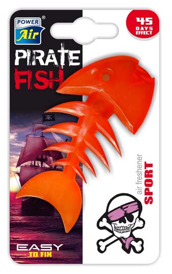 Osvěžovač vzduchu - Sport PIRATE FISH POWER AIR PT-3