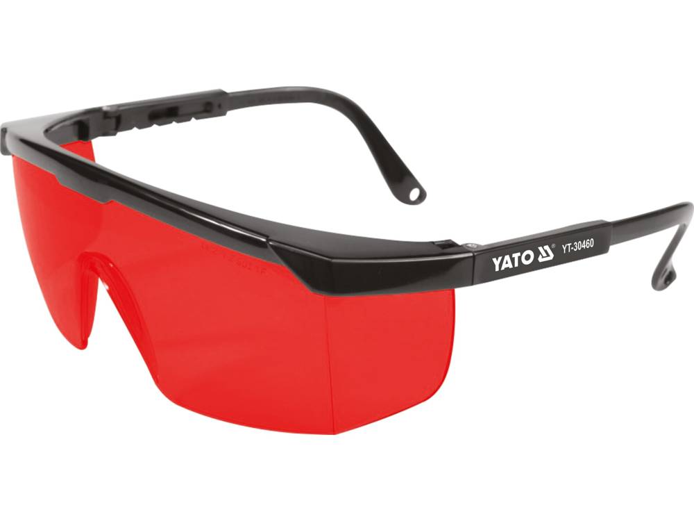 Brýle pro práci s laserem, červené Yato YT-30460