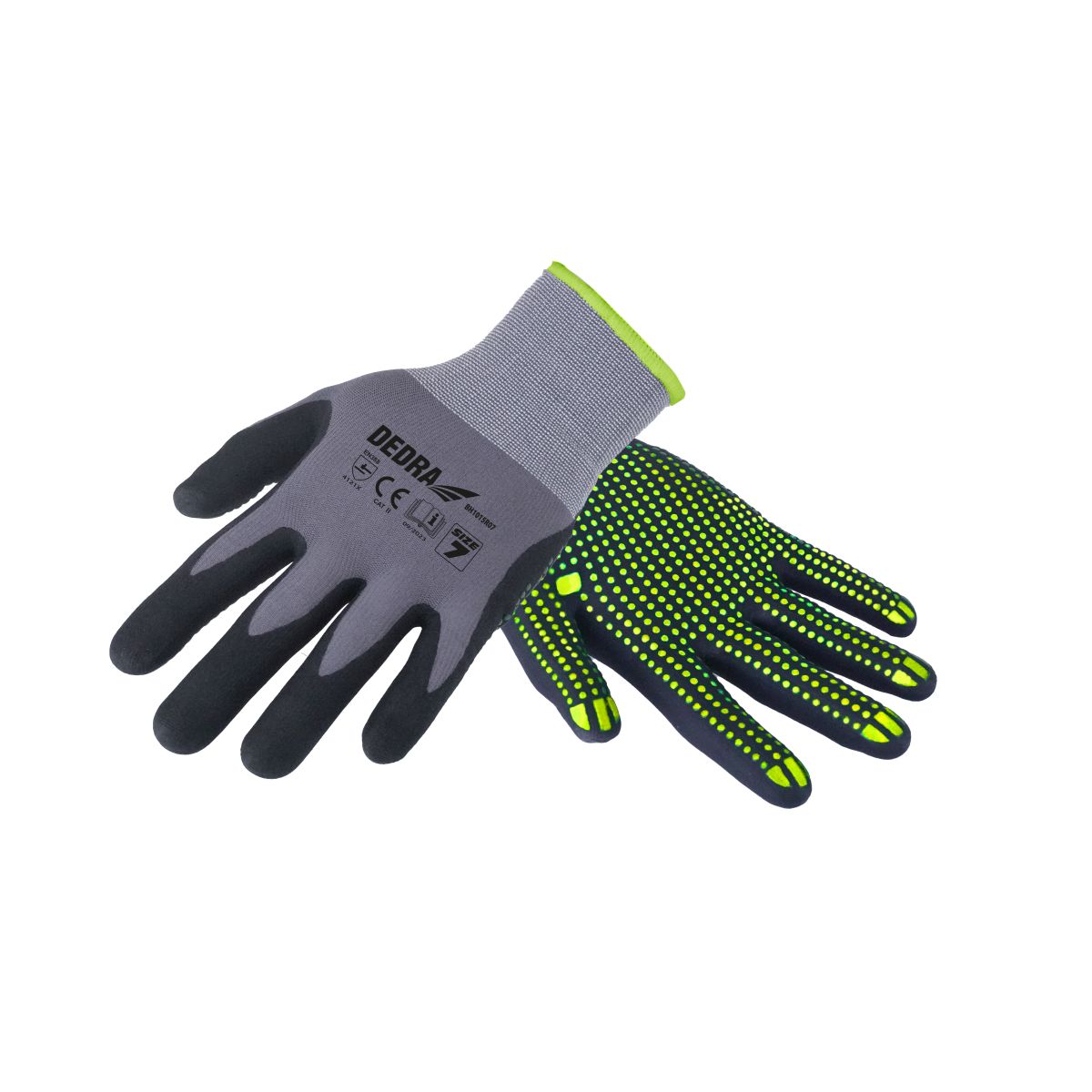 Ochranné rukavice Nitril Flex Premium, velikost 8 DEDRA BH1015R08