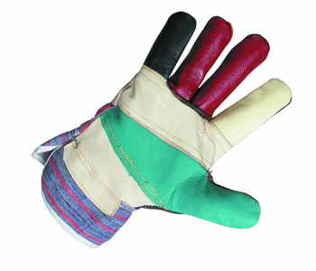 Pracovní kombinované rukavice - nábytková hovězina, velikost 10 CERVA GROUP a. s. ROBIN