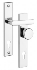 Bezpečnostní dveřní kování BK 802 s madlem - hranaté ROSTEX RX4043690600 + Dárek, servis bez starostí v hodnotě 300Kč