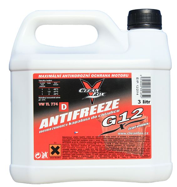 Antifreeze G12, 3L Compass 90614