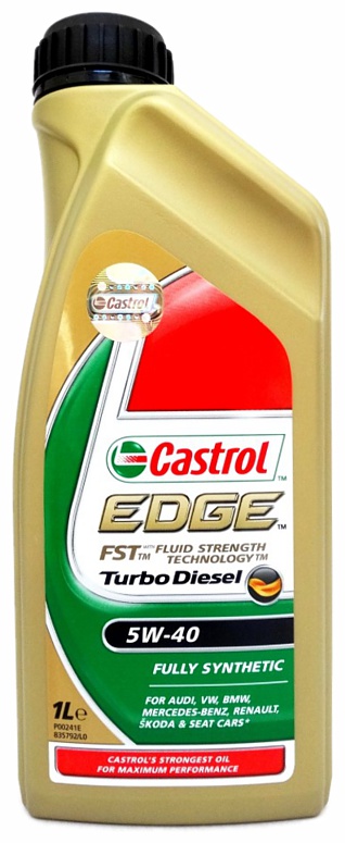 Olej motorový Castrol EDGE Turbo Diesel 5W-40 1L CASTROL 90640