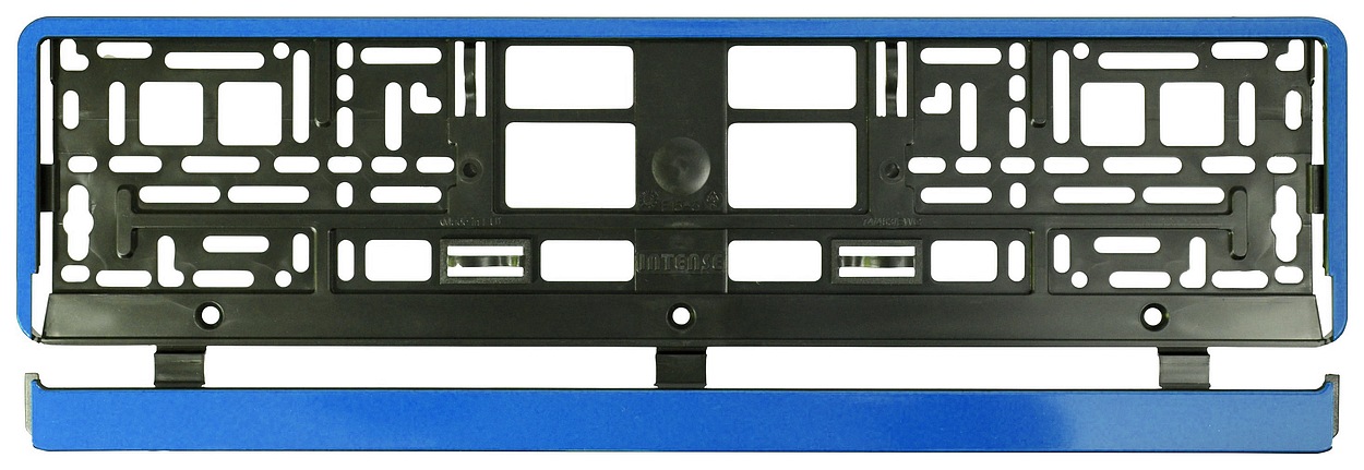 Podložka pod SPZ BLUE STRIP Compass 91569