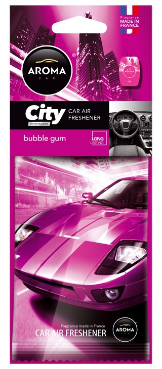 Osvěžovač Aroma CAR CITY BUBBLE GUM Compass AM92670