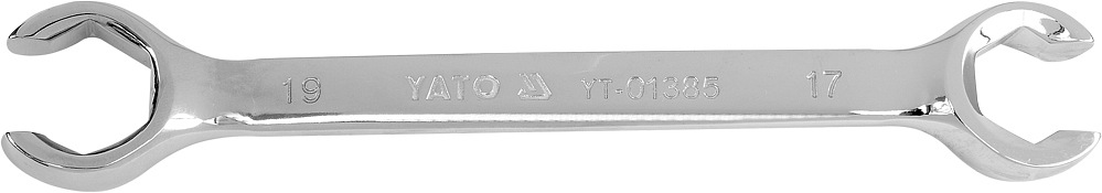 Klíč prstencový polootevřený 17x19 mm Yato YT-01385