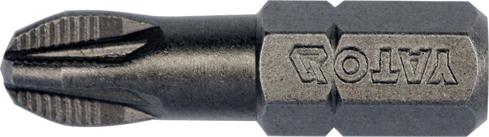 Bit křížový 1/4"PZ3 x 25 mm, AISI S2, HRC 58-61 10 ks Yato YT-04722