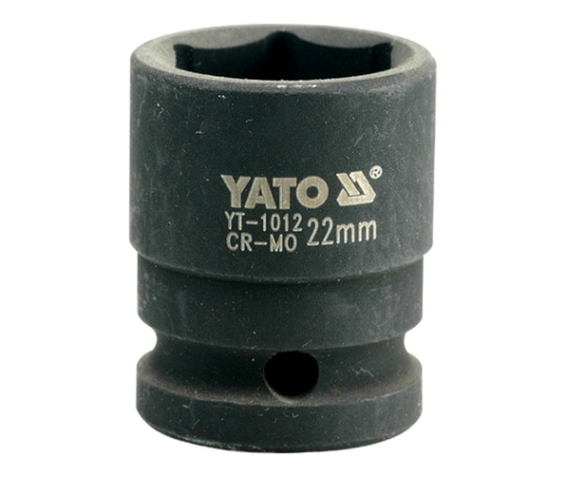 Nástavec 1/2"rázový šestihranný 22 mm CrMo Yato YT-1012