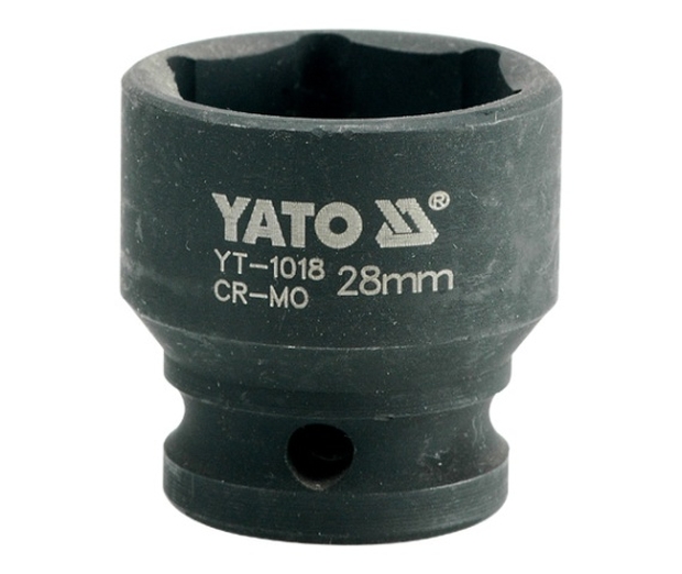 Nástavec 1/2"rázový šestihranný 28 mm CrMo Yato YT-1018