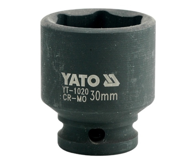 Nástavec 1/2"rázový šestihranný 30 mm CrMo Yato YT-1020