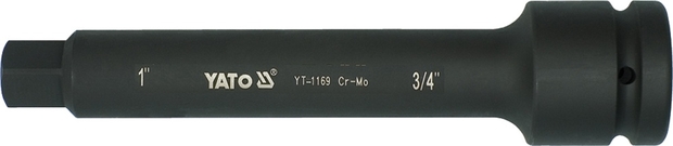 Nástavec adaptér 1"- 3/4"rázový 250 mm CrMo Yato YT-1169 + Dárek, servis bez starostí v hodnotě 300Kč