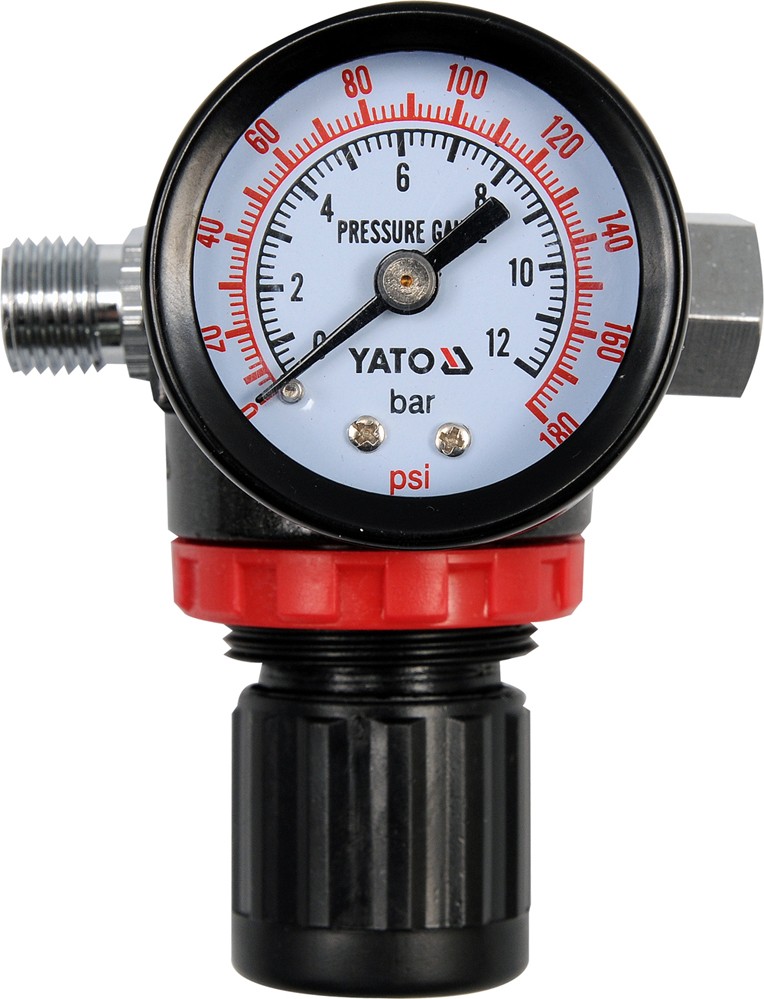 Regulátor tlaku vzduchu 1/4", max. 1,2MPa Yato YT-2381