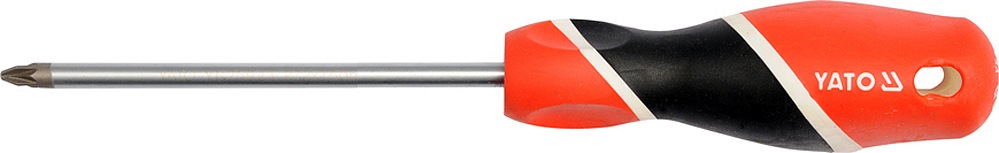 Šroubovák křížový PZ2 x 100 mm magnetický S2 Yato YT-25942