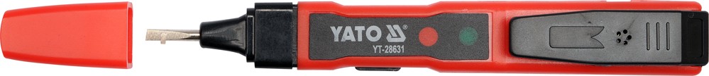 Zkoušečka napětí 70-1000V ~, 1,5-9V = Yato YT-28631