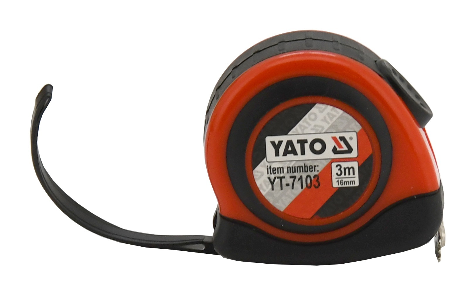 Metr svinovací 3 m x 16 mm autostop Yato YT-7103