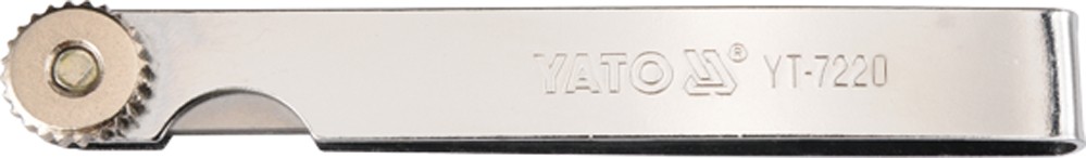 Měrka na spáry 100 x 10 mm 17 ks Yato YT-7220
