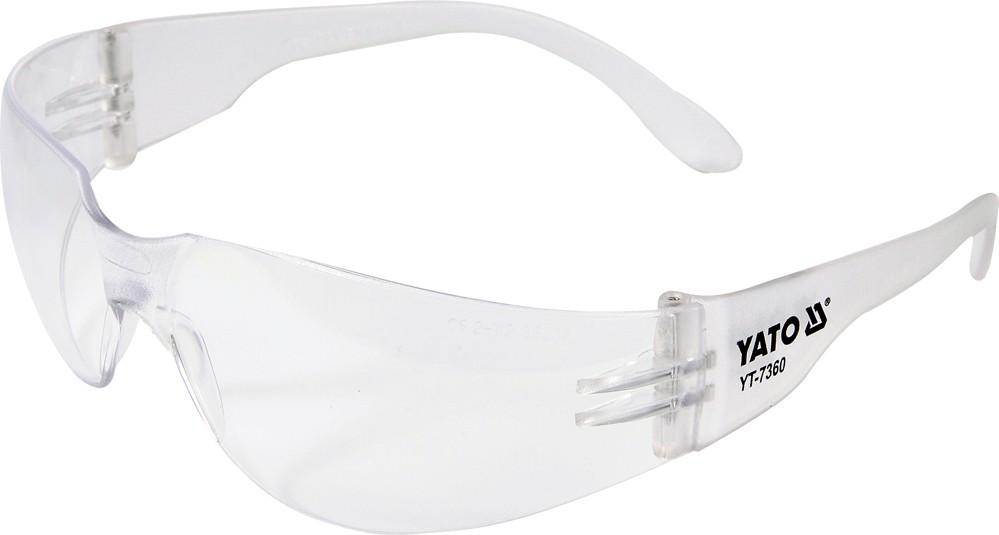 Ochranné brýle čiré typ 90960 Yato YT-7360
