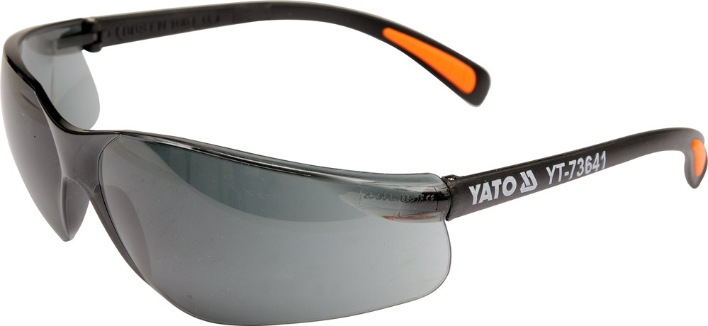 Ochranné brýle tmavé typ B517, EN 166:2001 F Yato YT-73641