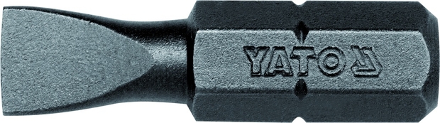 Bit plochý 6.5 x 1/4”, dl.25mm 50ks Yato YT-7805