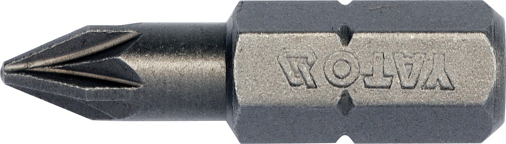 Bit křížový 1/4"PZ1 x 25 mm 10 ks S2 Yato YT-78134