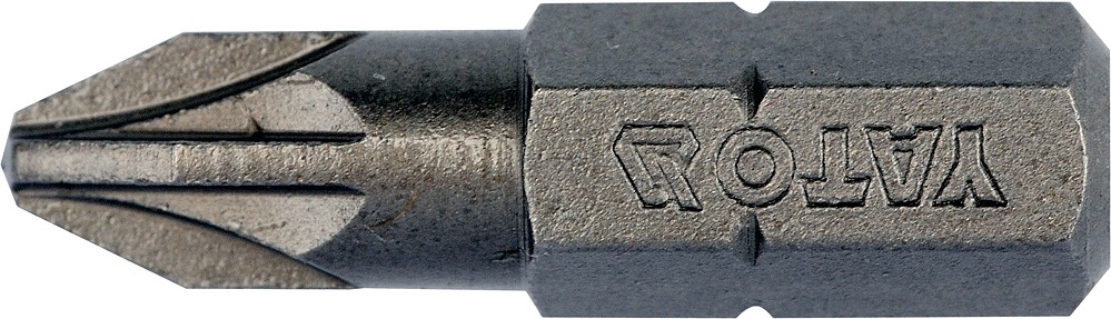 Bit křížový 1/4"PZ2x 25 mm 10 ks S2 Yato YT-78135