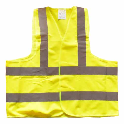 Výstražná vesta žlutá vel. XL- norma EN ISO 20471:2013 MAGG 120069
