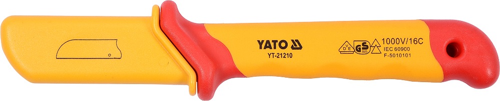 Izolovaný nůž elektrikářský 50 x 180 mm VDE Yato YT-21210