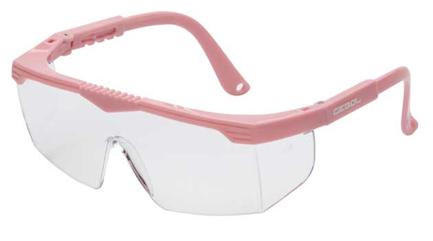 Ochranné brýle SAFETY KIDS - růžové GEBOL 730021