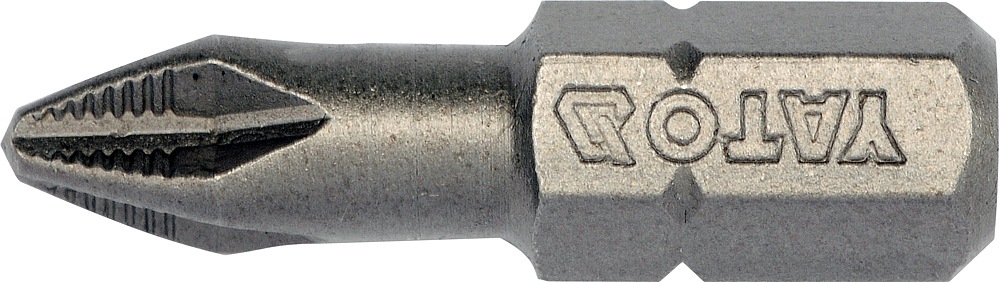 Bit křížový 1/4" PH2 x 25 mm 10 ks Yato YT-04752