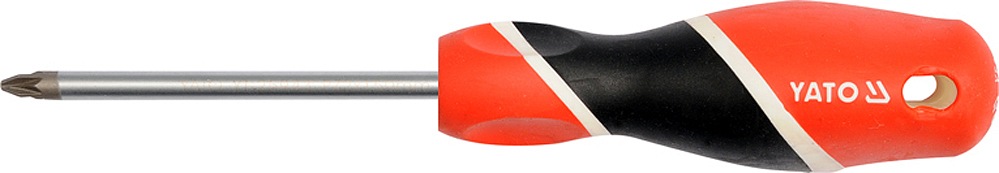 Šroubovák křížový PZ1 x 100 mm magnetický S2 Yato YT-25941