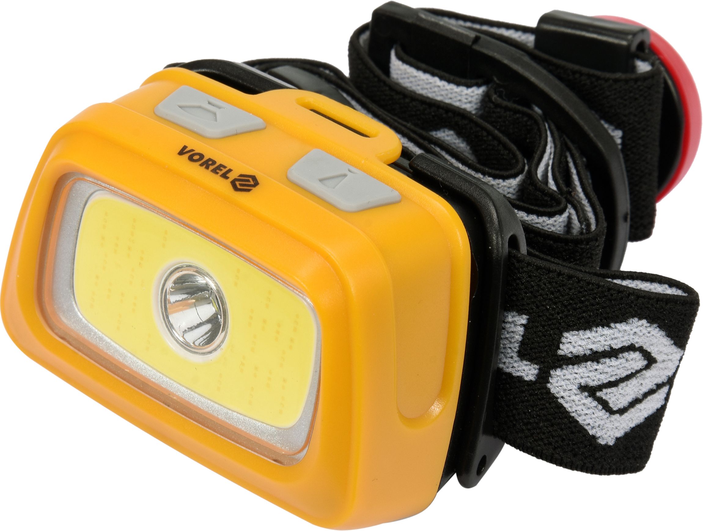 Svítilna čelovka LED XPE CREE 3W + COB LED 3W Vorel TO-88678