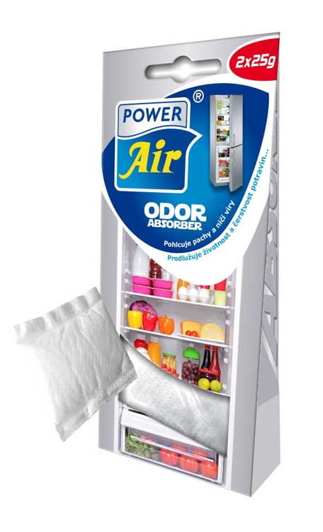 ODOR ABSORBER pohlcovač zápachu a vlhkosti do ledničky POWER AIR OA-0