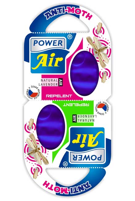 Odpuzovač šatních molů POWER AIR AMJ-42