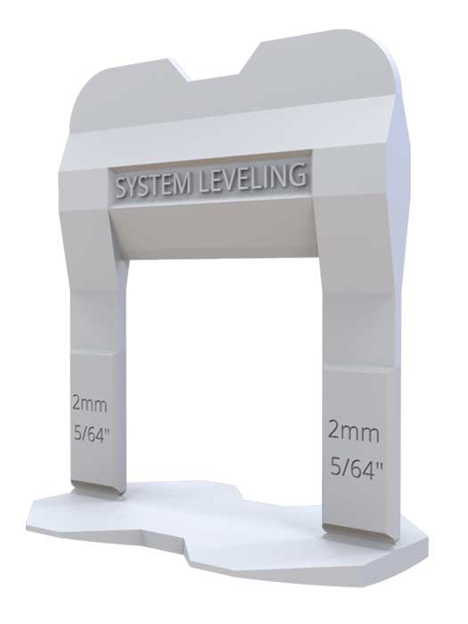 Vysoké spony 2mm (100ks) System Leveling D.O.O. SL5202